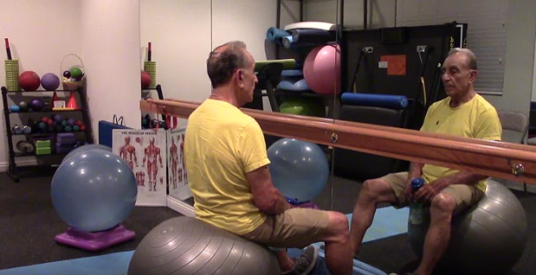 Exercises For Seniors Using Stability Balls Safely   Lori August Video 1 