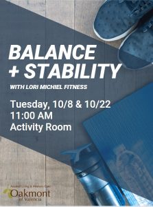 Lori Michiel Fitness Class for Seniors Balance and Stability
