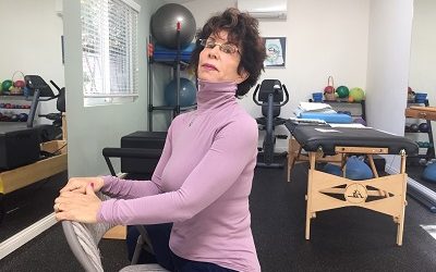 Improving Posture for Seniors, a Chair Exercise for Your Upper Back