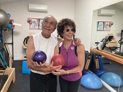 Husband and Wife Senior Fitness Challenge