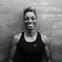 Simone, trainer for seniors at Lori Michiel Fitness